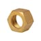 Everflow 1/4" O.D. Brass Nut for Compression Pipe Fittings C61-14 - alternate 4